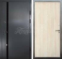 Металлическая дверь МДФ + Ламинат №24